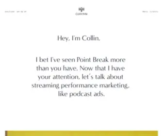 Collinme.com(Collin Willardson) Screenshot