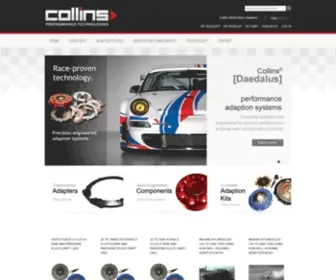 Collinsadapters.com(Collins Performance Technologies) Screenshot