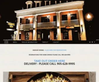 Collinsbrewhouse.ca(Collin's Brewhouse Restaurant in Dundas Ontario) Screenshot