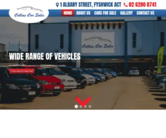 Collinscarsales.com.au(Collins Car Sales) Screenshot