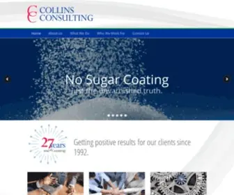 Collinsconsult.com(Consultants to the World of Insurance and Sports) Screenshot