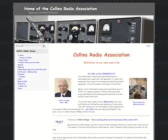 Collinsra.org(Home of the Collins Radio Association) Screenshot