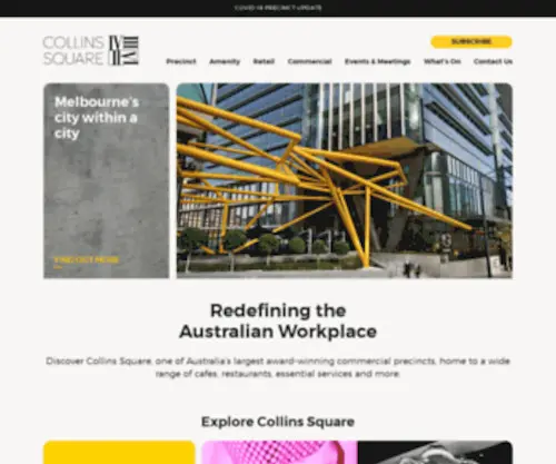 Collinssquare.com.au(Collinssquare) Screenshot