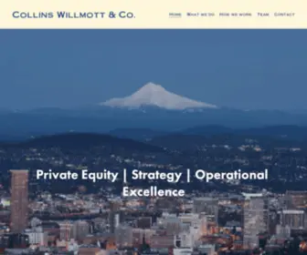 Collinswillmott.com(Collins Willmott & Co) Screenshot