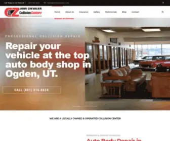 Collisioncenterz.com(Auto Body Repair Shop in Ogden) Screenshot