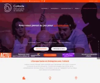 Collock.com(Escape Game en entreprise) Screenshot