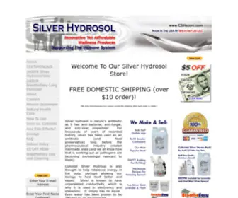 Colloidal-Silver-HYdrosol.com(Colloidal Silver Hydrosol) Screenshot