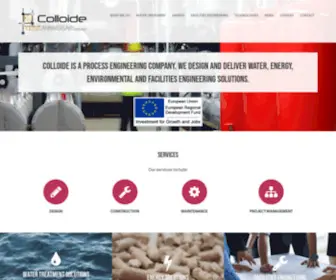 Colloide.com(Colloide Process Engineering) Screenshot