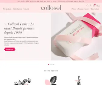 Collosol-Paris.com(Collosol, le rituel beauté parisien depuis 1950) Screenshot