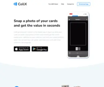 Collx.app(Scan sports cards to find out what they're worth) Screenshot