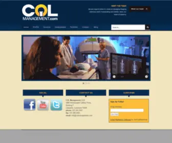 Colmanagement.com(COL Management) Screenshot