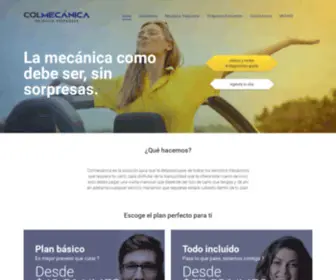 Colmecanica.com(Mecánica Prepagada) Screenshot