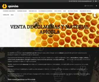 Colmenasapierlea.com(Venta online de Colmenas y material apicola) Screenshot