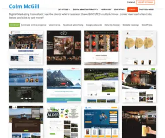 ColmmcGill.com(Web developer) Screenshot