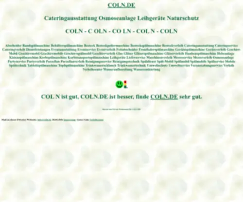 Coln.de(Spülmobil) Screenshot