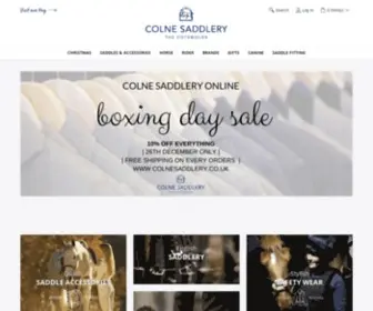 Colnesaddlery.co.uk(Colne Saddlery) Screenshot