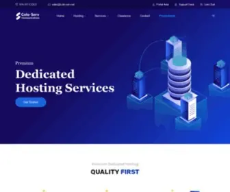 Colo-Serv.net(Premium Dedicated Hosting Service) Screenshot