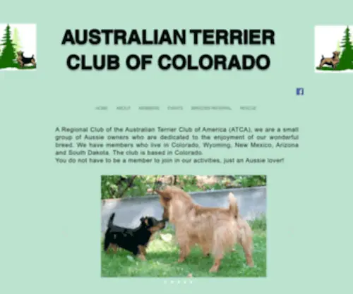 Coloaussieterrier.com(Australian Terriers) Screenshot