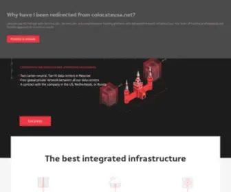 Colocateusa.net(ColocateUSA merged with Servers.com) Screenshot