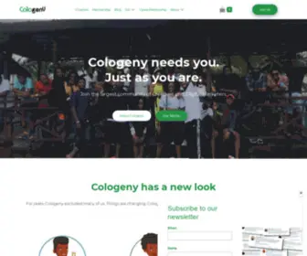 Cologeny.com(Home) Screenshot