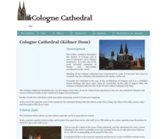 Colognecathedral.net(Colognecathedral) Screenshot