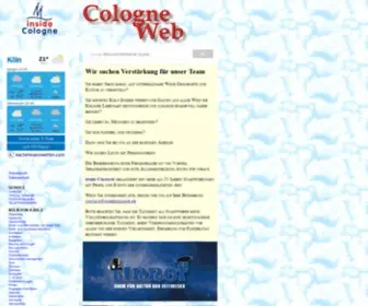 Cologneweb.com(Köln von A bis Z) Screenshot