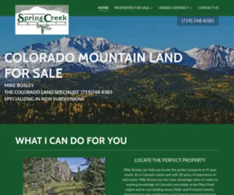 Cololandspecialist.com(Colorado Mountain Land for Sale) Screenshot