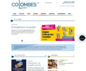 Colombes.fr(Ville de Colombes) Screenshot