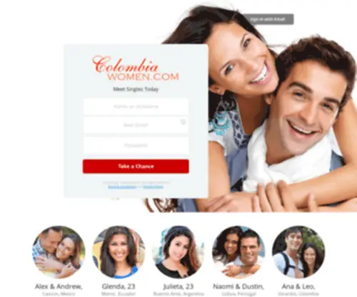 Colombia-Women.com(Real-time Colombian Dating Site with Stunning Colombian Women Looking for Love) Screenshot
