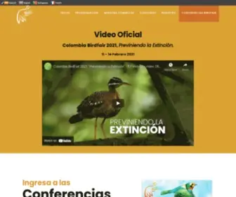 Colombiabirdfair.com(Colombia Birdfair) Screenshot