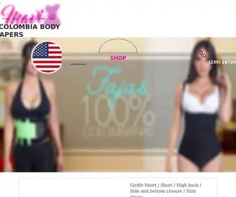 Colombiabodyshapers.com(Colombiabodyshapers Retail) Screenshot