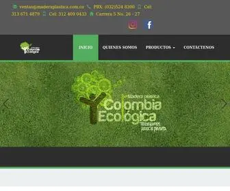 Colombiaecologica.com.co(Ecológica) Screenshot