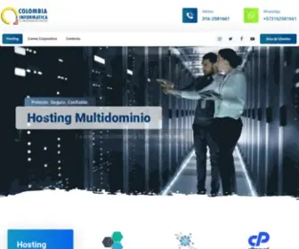 Colombiainformatica.com(Hosting en Colombia) Screenshot