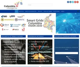 Colombiainteligente.org(Colombia Inteligente) Screenshot