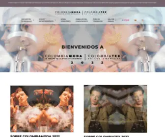 Colombiamoda.com(Ferias) Screenshot