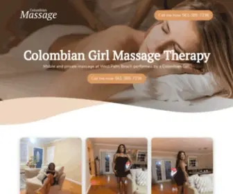 Colombianmassage.com(West Palm Beach Massage) Screenshot