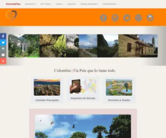 Colombiapais.com(Colombia Información Turística) Screenshot