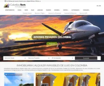 Colombiarents.com(Inmobiliaria en Cartagena de Indias) Screenshot