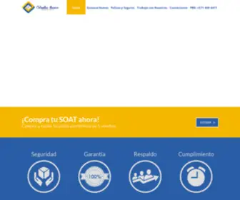 Colombiasecure.com(Agencia de Seguros Colombia Secure) Screenshot