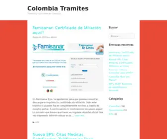 Colombiatramites.com(Colombiatramites) Screenshot