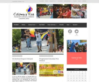 Colombiavive.com(Síguenos en) Screenshot