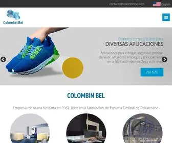 Colombinbel.com(Espumas de Poliuretano Colombin Bel) Screenshot