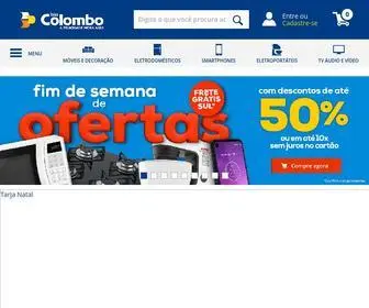 Colombo.com.br(Lojas Colombo: Eletrodomésticos) Screenshot