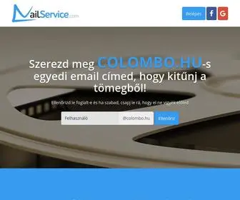 Colombo.hu(Ingyenes emailcím domainnel) Screenshot