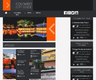 Colombocityguide.com(Colombo City Guide) Screenshot