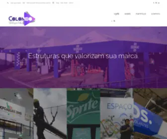 Colomboeventos.com.br(COLOMBO EVENTOS) Screenshot