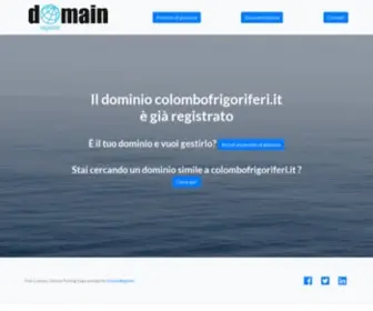 Colombofrigoriferi.it(Arredamento ristoranti bar negozi arredo bar ristoranti negozi a varese milano como novara bergamo) Screenshot