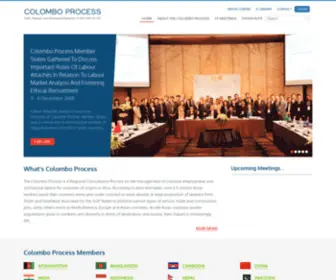 Colomboprocess.org(Colombo Process) Screenshot