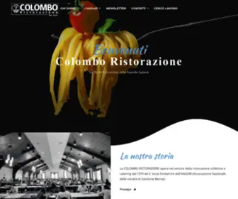 Colomboristorazione.it(Colombo Ristorazione) Screenshot