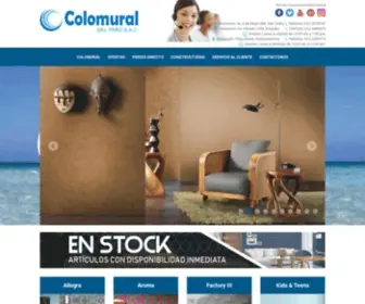 Colomural.com.pe(Exclusividad en Papel Tapiz) Screenshot